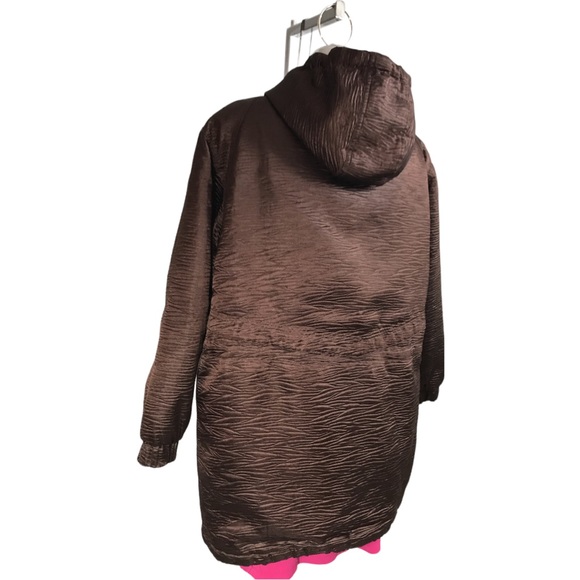 NOVELTI EATON Thermoloft Brown Hoodie Jacket Size XL - Picture 5 of 13